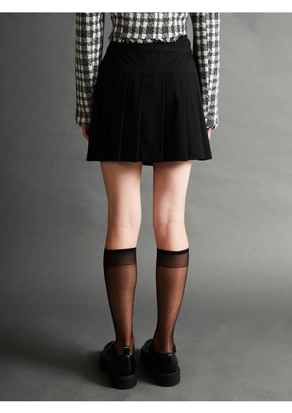 Yeni Sezon Beli Kemerli Dar Fit Kadın Pileli Etek indirimleri