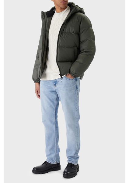 Comfort Fit Çıkarılabilir Kapüşonlu Şişme Mont Erkek Mont DM0DM19786 Mrh fiyatları