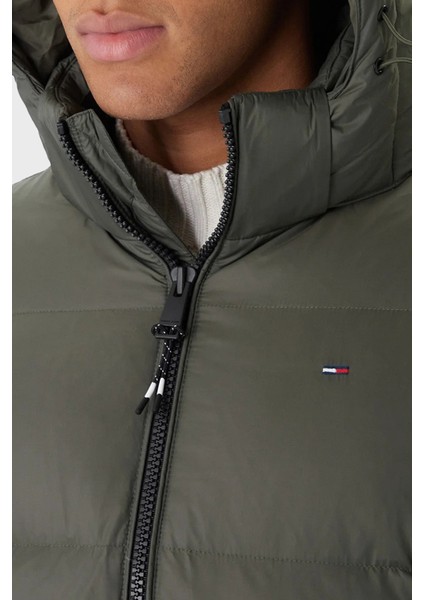 Comfort Fit Çıkarılabilir Kapüşonlu Şişme Mont Erkek Mont DM0DM19786 Mrh indirimleri