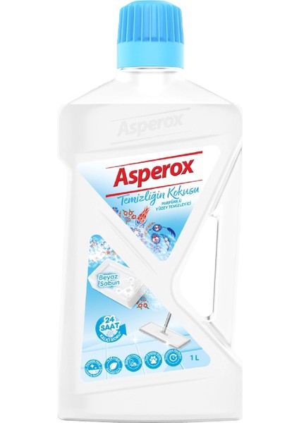 Asperox Temizliğin Kokusu Yüzey Temizleyici Beyaz Sabun 1000 ml modelleri