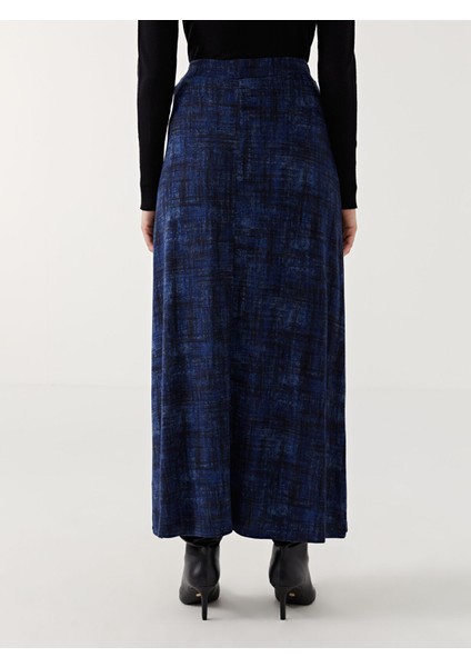 Yeni Sezon Beli Lastikli Desenli Kadın Etek indirimleri