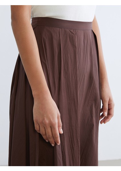 Yeni Sezon Beli Fermuarlı Pileli Etek modelleri