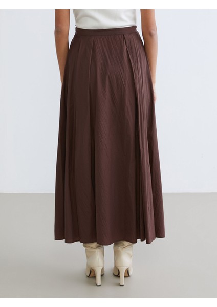 Yeni Sezon Beli Fermuarlı Pileli Etek fırsatları