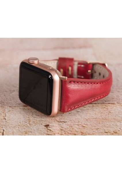 Apple Watch Uyumlu Deri Kordon 42-44-45MM Slim V4EF modelleri