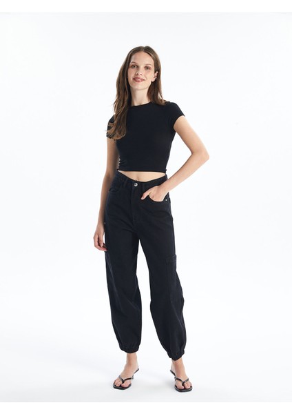 Yeni Sezon Jogger Kadın Jean Pantolon