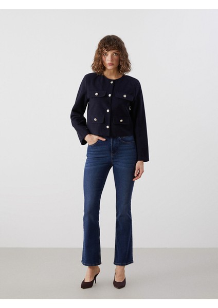 Yeni Sezon Bisiklet Yaka Kadın Ceket fiyatları