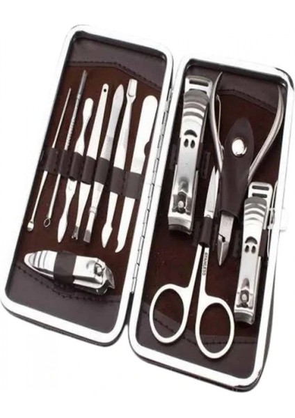 Ieg® Tırnak Bakım Seti Tırnak Düzeltme Batık 12 Parça Çanta Tipi Manikür Pedikür fırsatları