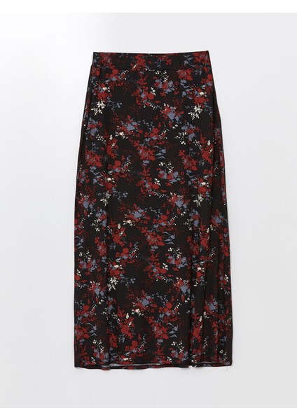 Yeni Sezon Beli Lastikli Desenli Kadın Etek indirimleri