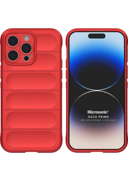 14 Pro Max Için Kılıf Kırmızı [ 14 Pro Max ile Uyumlu Kılıf - Kırmızı]