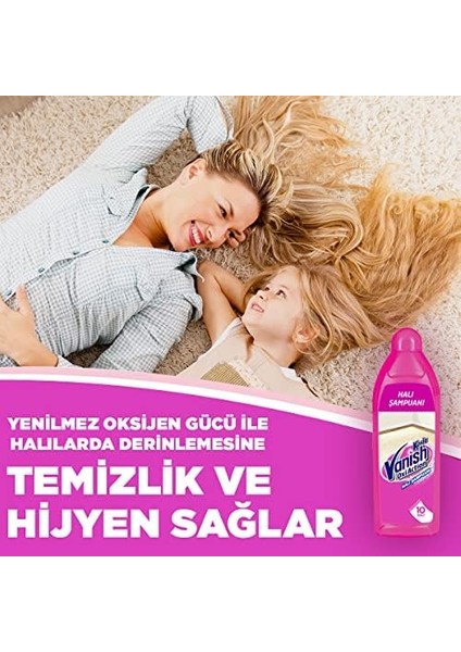 Vanish Kosla Zorlu Lekelere Özel Leke Çıkarıcı Şampuan Halı 850 ml