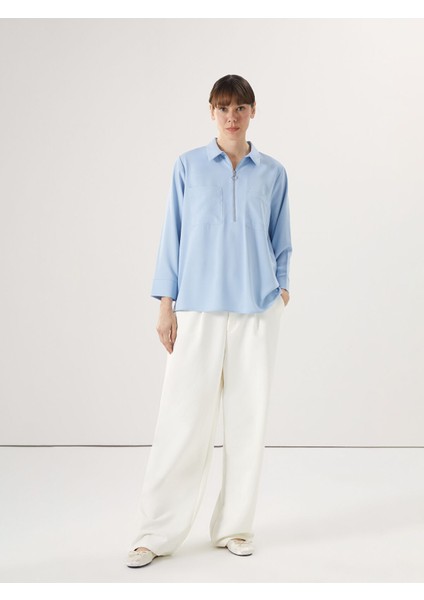 Yeni Sezon Gömlek Yaka Aerobin Kadın Bluz fiyatları