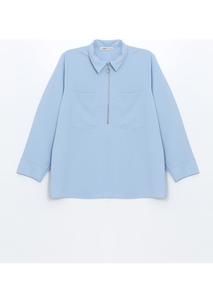 Yeni Sezon Gömlek Yaka Aerobin Kadın Bluz indirimleri