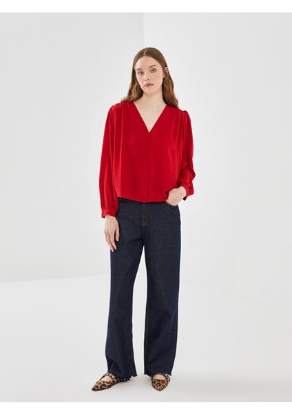 Yeni Sezon V Yaka Kadın Bluz fiyatları