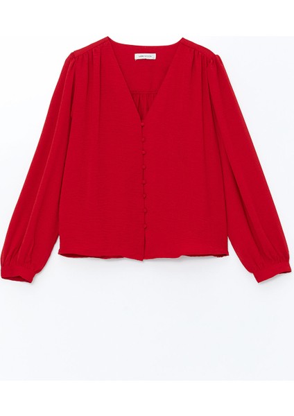 Yeni Sezon V Yaka Kadın Bluz indirimleri