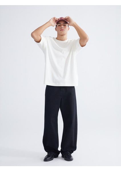 Yeni Sezon Baggy Fit Erkek Jean Pantolon