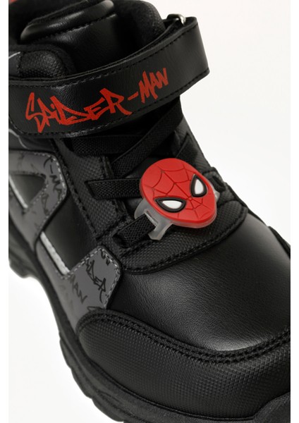 Spiderman DAMBA.P5PR Siyah Erkek Çocuk Outdoor Bot