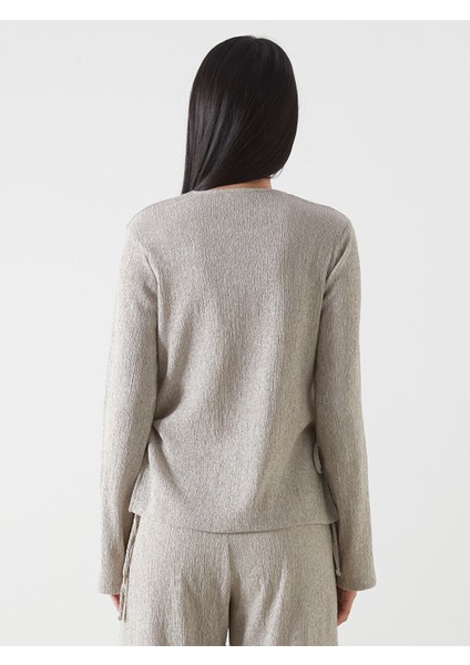 Yeni Sezon Bisiklet Yaka Dokulu Kadın Tişört fırsatları