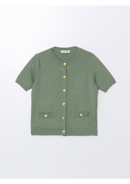 Yeni Sezon Bisiklet Yaka Kadın Triko Hırka indirimleri