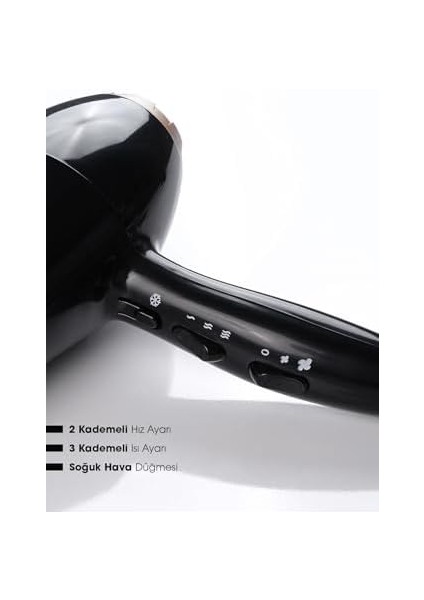 Pirantech KS224 Profesyonel Fön Makinesi ve Saç Kurutma Hız ve Isı Ayarlı fiyatları