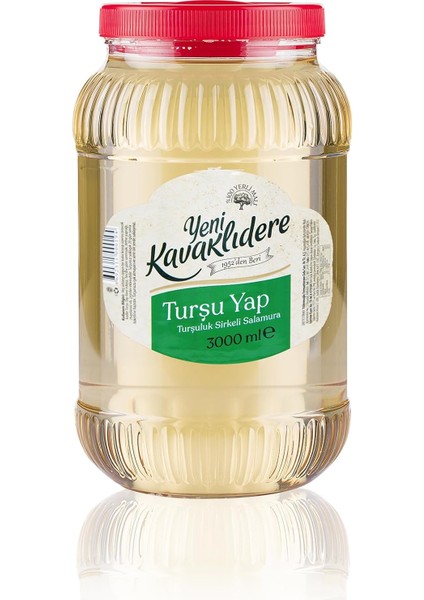 Yeni Kavaklıdere Turşu Yap 3000 ml