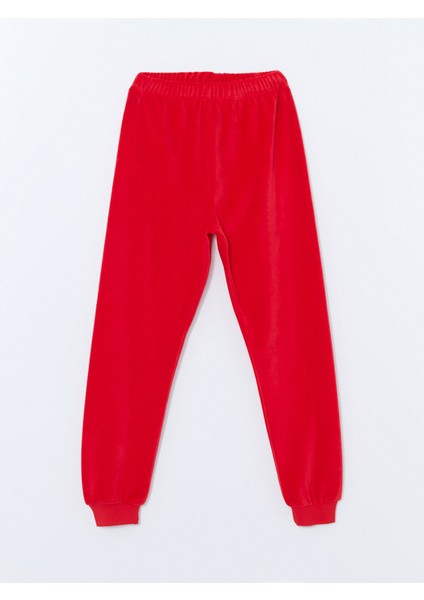 Yeni Sezon Yılbaşı Temalı Kadife Kız Çocuk Pijama Takımı indirimleri