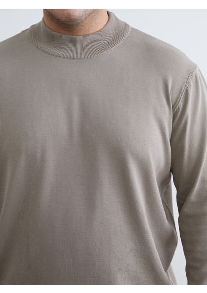 Yeni Sezon Yarım Balıkçı Yaka Erkek Triko Kazak modelleri