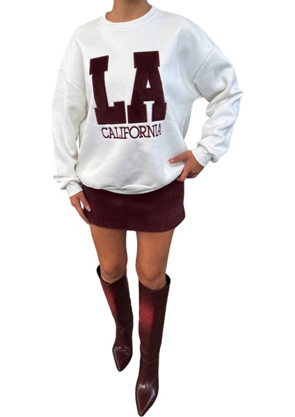 Bordo Tüylü Suni Yumuşak Kürk Örme Mini Çan Etek fırsatları