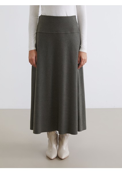 Yeni Sezon Beli Lastikli Kloş Etek fiyatları