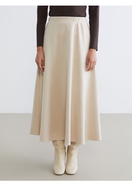 Yeni Sezon Beli Lastikli Kloş Etek fiyatları