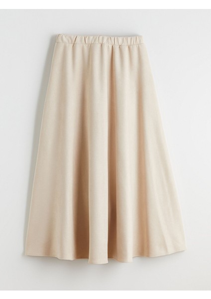 Yeni Sezon Beli Lastikli Kloş Etek indirimleri