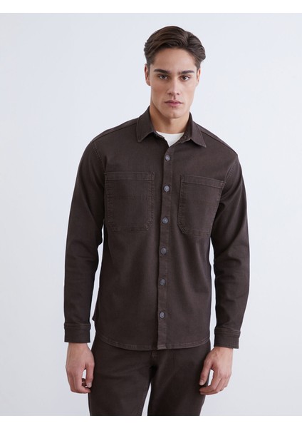 Yeni Sezon Standart Kalıp Gömlek Yaka Erkek Jean Ceket fiyatları