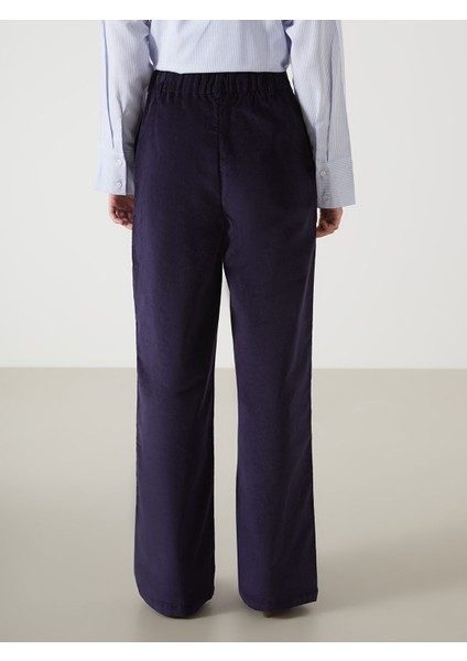 Yeni Sezon Beli Lastikli Kadife Kadın Pantolon fırsatları