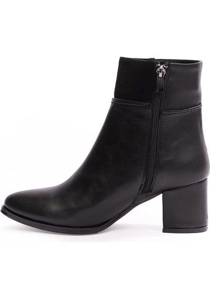 Topuklu Siyah Kadın Bot & Bootie 65-910 modelleri
