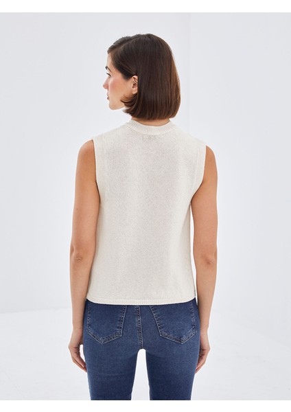 Yeni Sezon Bisiklet Yaka Kendinden Desenli Kadın Triko Süveter fırsatları