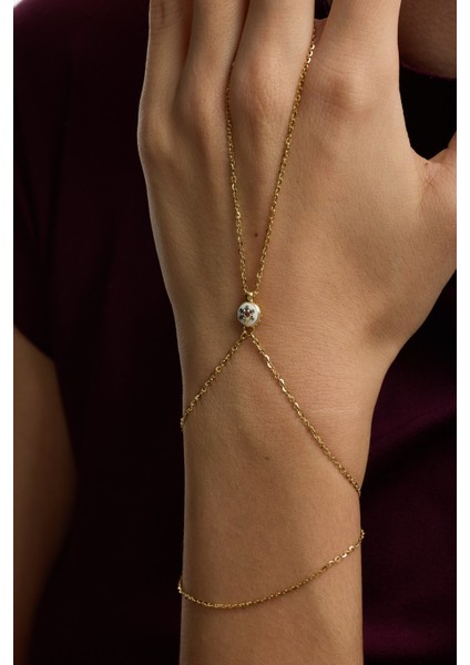 14 Ayar Altın Kar Tanesi Şahmeran