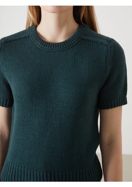 Yeni Sezon Bisiklet Yaka Kadın Triko Kazak modelleri