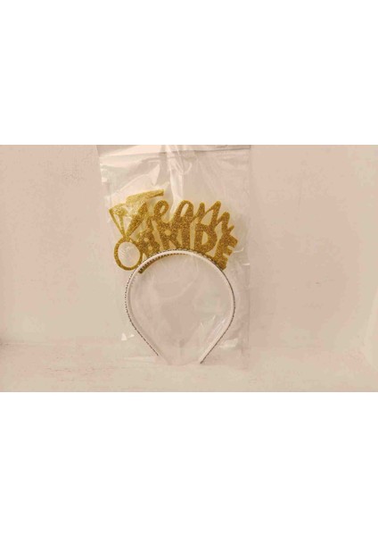 Team Bride Taç Gold 4lü
