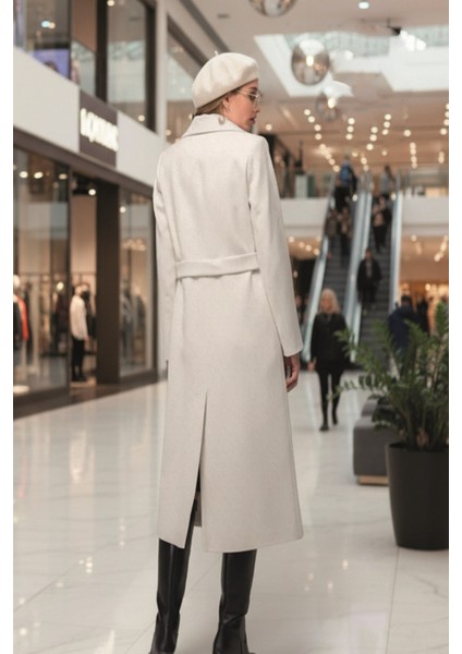 Ekru Kaşe Kadın Kaban fiyatları