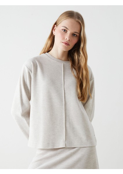 Yeni Sezon Bisiklet Yaka Kadın Triko Kazak