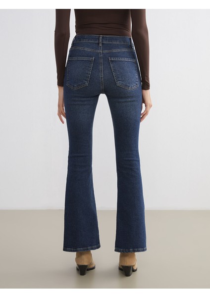 Yeni Sezon Flare Kadın Jean Pantolon fırsatları