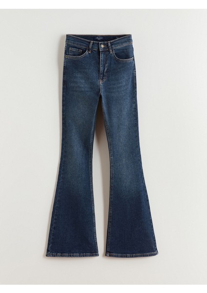 Yeni Sezon Flare Kadın Jean Pantolon indirimleri