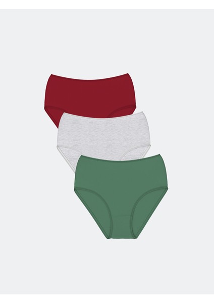 Yeni Sezon Düz Klasik Külot 3'lü
