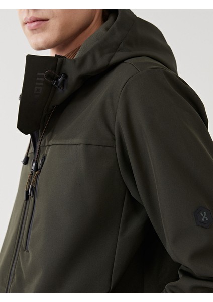 Yeni Sezon Standart Kalıp Kapüşonlu Erkek Mont modelleri