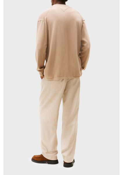 Pamuklu Regular Fit Logolu Klasik Yaka Sweat Erkek Sweat MW0MW40432 Afe fiyatları