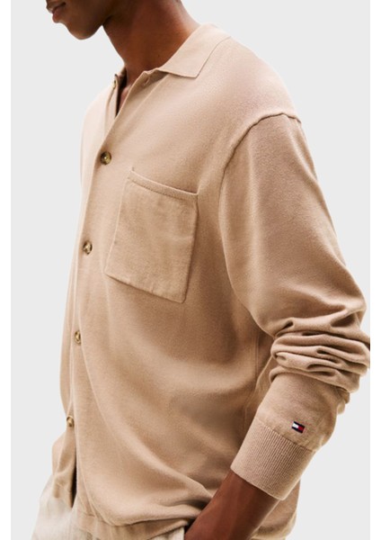 Pamuklu Regular Fit Logolu Klasik Yaka Sweat Erkek Sweat MW0MW40432 Afe indirimleri