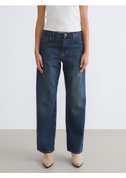 Yeni Sezon Baggy Fit Kadın Jean Pantolon fiyatları