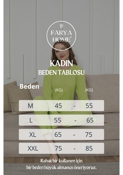 Pamuklu Kalın Kışlık Interlok Şeritli Uzun Kollu Örme Pijama Takımı fırsatları