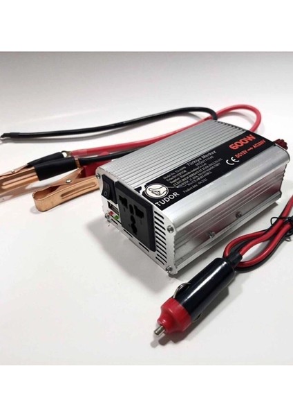 Oto Çakmağından 2-220 Volt Çevirici 600 Watt Üniversal Girişli Sinüs Inverter modelleri