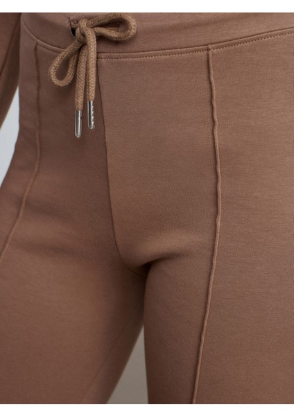 71891 Beli Lastikli Ispanyol Paça Eşofman-Vizon fırsatları