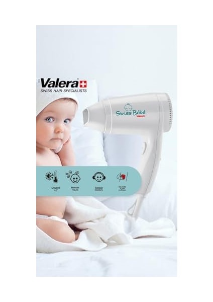 Valera Swiss Bébé Bebek Saç ve Vücut Kurutma Beyaz modelleri